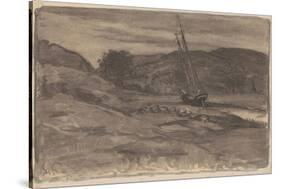 Stranded, 1875-William Morris Hunt-Stretched Canvas
