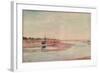 Stranded Fishing Boats, Maldon, 1933-Philip Wilson Steer-Framed Giclee Print