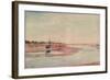 Stranded Fishing Boats, Maldon, 1933-Philip Wilson Steer-Framed Giclee Print