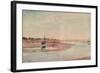 Stranded Fishing Boats, Maldon, 1933-Philip Wilson Steer-Framed Giclee Print