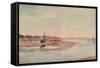 Stranded Fishing Boats, Maldon, 1933-Philip Wilson Steer-Framed Stretched Canvas