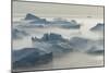 Stranded Icebergs at the Mouth of the Icefjord Near Ilulissat, Greenland-Luis Leamus-Mounted Photographic Print
