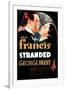 Stranded, US poster art, George Brent, Kay Francis, 1935-null-Framed Art Print