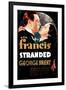 Stranded, US poster art, George Brent, Kay Francis, 1935-null-Framed Art Print