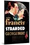 Stranded, US poster art, George Brent, Kay Francis, 1935-null-Mounted Art Print