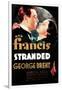 Stranded, US poster art, George Brent, Kay Francis, 1935-null-Framed Art Print