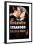 Stranded, US poster art, George Brent, Kay Francis, 1935-null-Framed Art Print