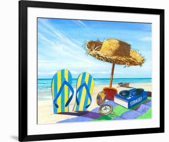 Stranded-Scott Westmoreland-Framed Art Print