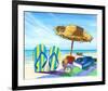 Stranded-Scott Westmoreland-Framed Art Print