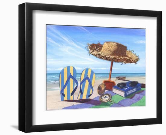 Stranded-Scott Westmoreland-Framed Art Print