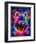 Strange Bear-null-Framed Art Print