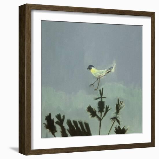 Strange Bird Alighting, 1982-David Alan Redpath Michie-Framed Giclee Print