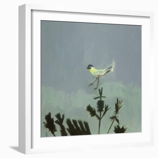 Strange Bird Alighting, 1982-David Alan Redpath Michie-Framed Giclee Print