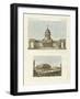 Strange Buildings in Petersburg-null-Framed Giclee Print