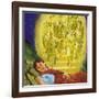 Strange Dreams from the Bible: Jacob's Ladder-Clive Uptton-Framed Giclee Print