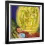 Strange Dreams from the Bible: Jacob's Ladder-Clive Uptton-Framed Giclee Print