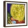 Strange Dreams from the Bible: Jacob's Ladder-Clive Uptton-Framed Giclee Print