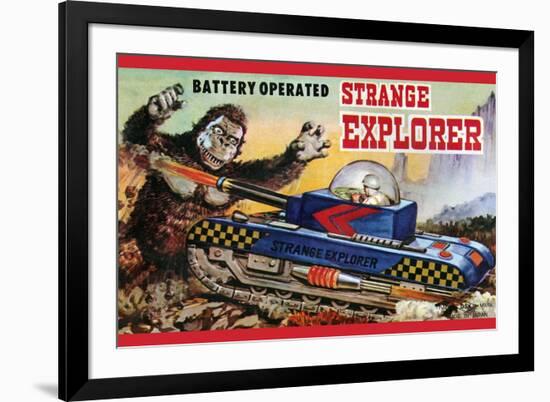 Strange Explorer-null-Framed Premium Giclee Print