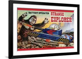 Strange Explorer-null-Framed Premium Giclee Print