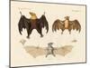 Strange Flap Animals-null-Mounted Giclee Print