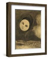 Strange Flower (Little Sister of the Poor), 1880-Odilon Redon-Framed Giclee Print