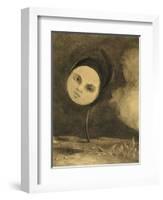 Strange Flower (Little Sister of the Poor), 1880-Odilon Redon-Framed Giclee Print