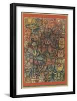 Strange Garden, 1923-Paul Klee-Framed Art Print