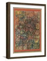 Strange Garden, 1923-Paul Klee-Framed Art Print