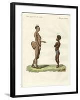 Strange Human Varieties-null-Framed Giclee Print