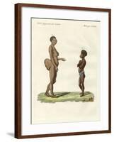 Strange Human Varieties-null-Framed Giclee Print