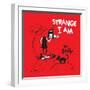 Strange I Am-Emily the Strange-Framed Photographic Print