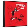 Strange I Am-Emily the Strange-Framed Stretched Canvas