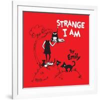 Strange I Am-Emily the Strange-Framed Photographic Print