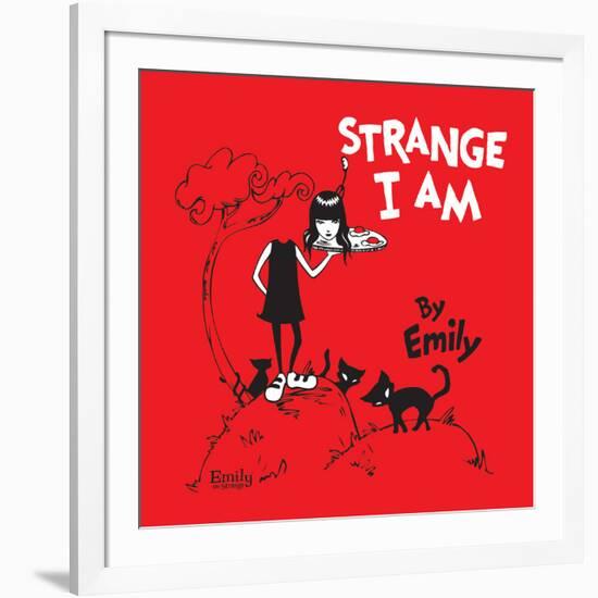 Strange I Am-Emily the Strange-Framed Photographic Print