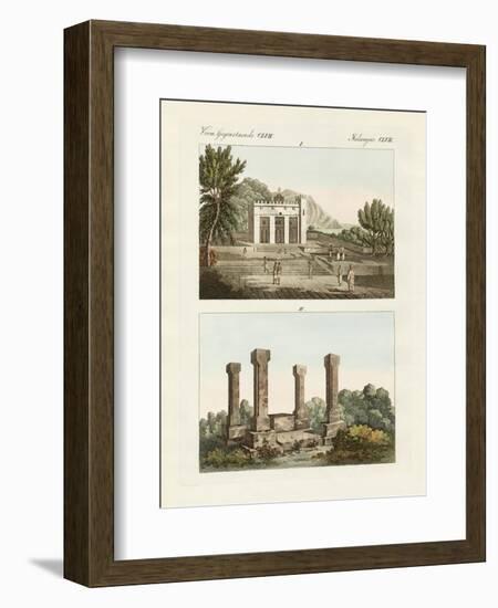 Strange Memorials in Abyssinian-null-Framed Giclee Print