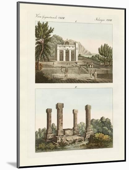 Strange Memorials in Abyssinian-null-Mounted Giclee Print