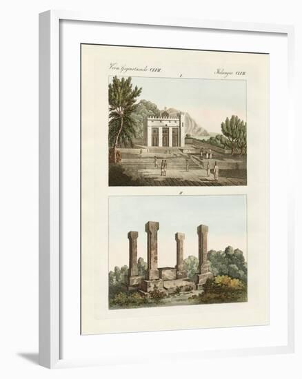 Strange Memorials in Abyssinian-null-Framed Giclee Print