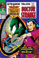 Strange Tales No.152 Cover: Dr. Strange, Umar and Mindless Ones-Bill Everett-Lamina Framed Poster