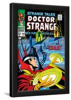 Strange Tales No.168 Cover: Dr. Strange and Yandroth-Dan Adkins-Lamina Framed Poster