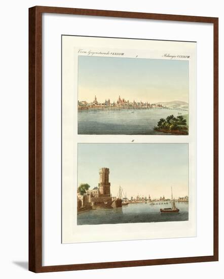 Strange Towns on the Rhine-null-Framed Giclee Print