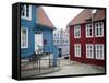 Strangehagen Street, Stransidden District, Bergen, Hordaland, Norway, Scandinavia, Europe-Marco Cristofori-Framed Stretched Canvas