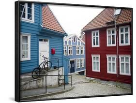 Strangehagen Street, Stransidden District, Bergen, Hordaland, Norway, Scandinavia, Europe-Marco Cristofori-Framed Photographic Print