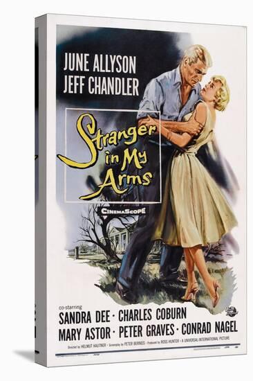 Stranger in My Arms, Jeff Chandler, June Allyson, 1959-null-Stretched Canvas