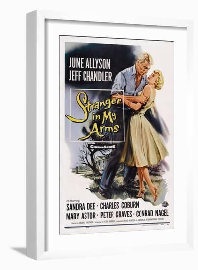 Stranger in My Arms, Jeff Chandler, June Allyson, 1959-null-Framed Art Print