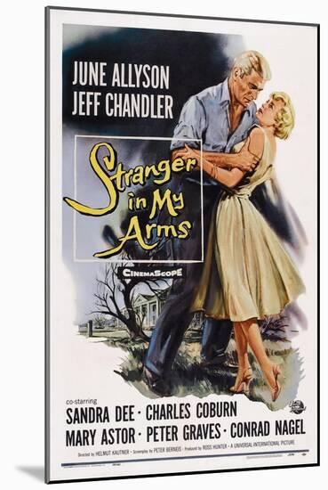 Stranger in My Arms, Jeff Chandler, June Allyson, 1959-null-Mounted Art Print