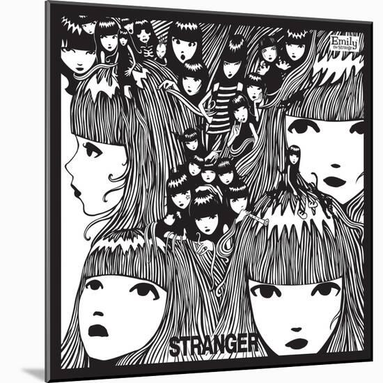 Stranger Revolver-Emily the Strange-Mounted Photographic Print