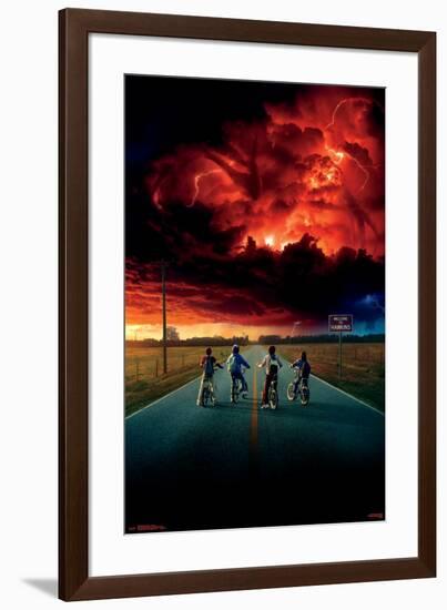 Stranger Things 2 - Key Art-null-Framed Poster