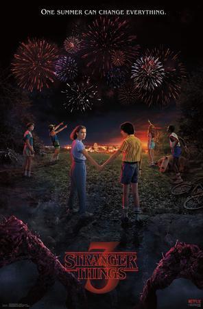 Superpôster Cinema e Séries - Stranger Things 4 - Arte B - umlivro