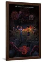 Stranger Things 3 - Key Art-null-Framed Standard Poster