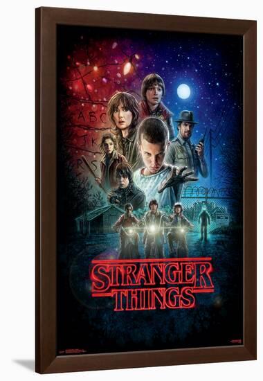 Stranger Things - One Sheet-null-Framed Poster